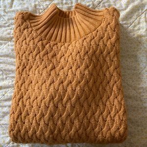 Vintage cable oversized sweater